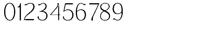Molgrine Contrast Thin Sem Condensed Font OTHER CHARS