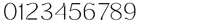 Molgrine Contrast Thin Font OTHER CHARS