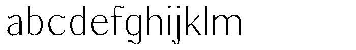 Molgrine Contrast Thin FONT