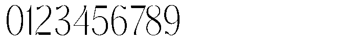 Molgrine Extra Light Condensed Font OTHER CHARS