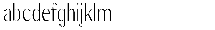 Molgrine Extra Light Condensed FONT