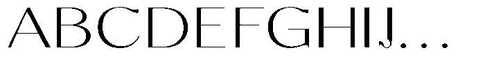 Molgrine Extra Light Expanded Font UPPERCASE