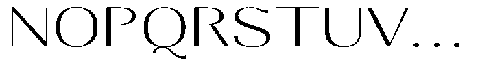 Molgrine Extra Light Expanded Font UPPERCASE