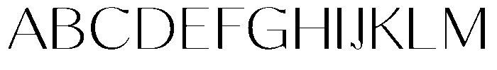 Molgrine Extra Light Sem Exp Font UPPERCASE