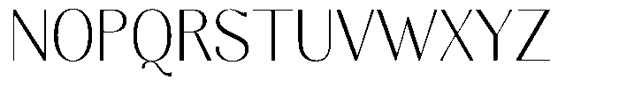 Molgrine Extra Light Semi Condensed Font UPPERCASE