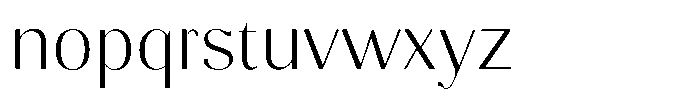 Molgrine Extra Light Font LOWERCASE