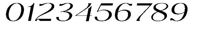 Molgrine Light Expanded Italic Font OTHER CHARS