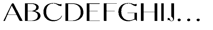 Molgrine Light Expanded Font UPPERCASE