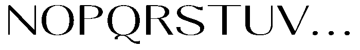 Molgrine Light Expanded Font UPPERCASE