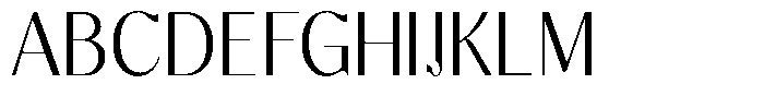 Molgrine Light Semi Condensed Font UPPERCASE