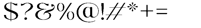 Molgrine Light Semi Expanded Font OTHER CHARS