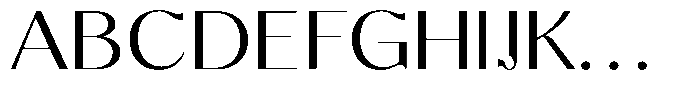 Molgrine Light Semi Expanded Font UPPERCASE