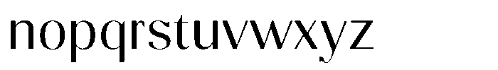Molgrine Light Font LOWERCASE