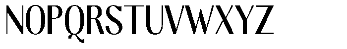 Molgrine Medium Condensed Font UPPERCASE