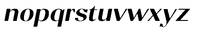 Molgrine Medium Sem Exp Italic Font LOWERCASE
