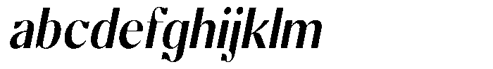 Molgrine Medium Semi Condensed Italic FONT