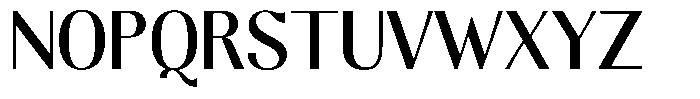 Molgrine Medium Semi Condensed Font UPPERCASE