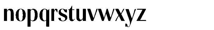 Molgrine Medium Semi Condensed Font LOWERCASE