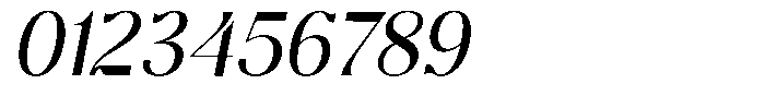 Molgrine Semi Condensed Italic Font OTHER CHARS
