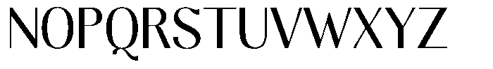 Molgrine Semi Condensed Font UPPERCASE