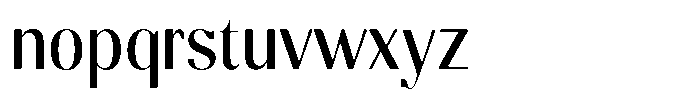 Molgrine Semi Condensed Font LOWERCASE