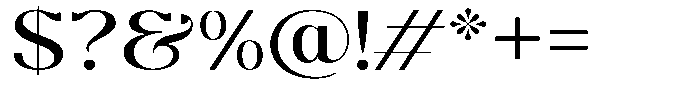 Molgrine Semi Expanded Font OTHER CHARS
