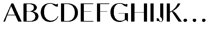Molgrine Semi Expanded Font UPPERCASE