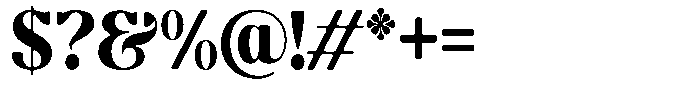 Molgrine Soft Black Sem Condensed Font OTHER CHARS