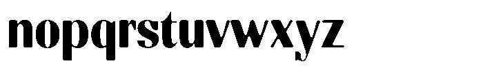 Molgrine Soft Black Sem Condensed Font LOWERCASE