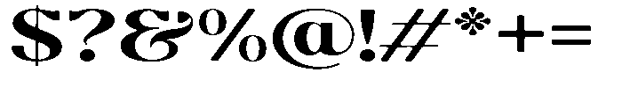 Molgrine Soft Bold Expanded Font OTHER CHARS