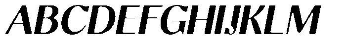Molgrine Soft Bold Italic Font UPPERCASE