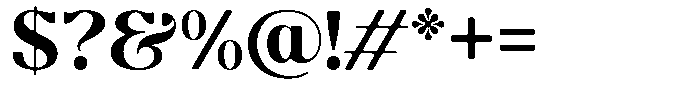 Molgrine Soft Bold Font OTHER CHARS