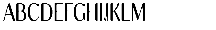 Molgrine Soft Condensed Font UPPERCASE