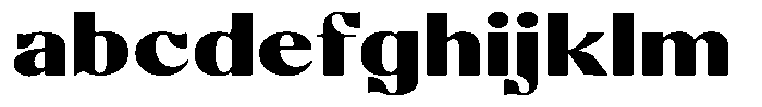 Molgrine Soft Contrast Black Exp FONT