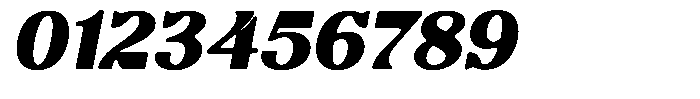 Molgrine Soft Contrast Black Italic Font OTHER CHARS