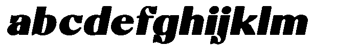 Molgrine Soft Contrast Black Sm Ex Italic FONT