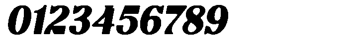 Molgrine Soft Contrast Black Sm Italic Font OTHER CHARS
