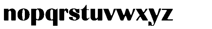 Molgrine Soft Contrast Black Font LOWERCASE