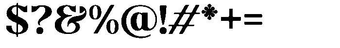 Molgrine Soft Contrast Bold Font OTHER CHARS