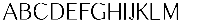 Molgrine Soft Contrast Extra Light Font UPPERCASE