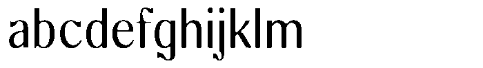 Molgrine Soft Contrast Light Sm Condensed FONT