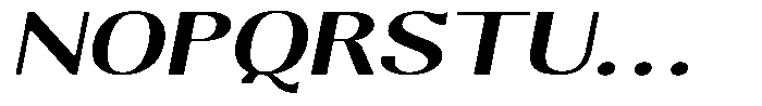 Molgrine Soft Contrast Md Ex Italic Font UPPERCASE
