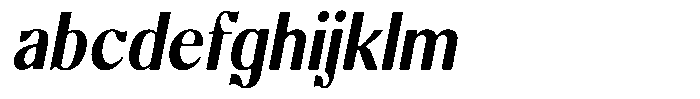 Molgrine Soft Contrast Md Sm Condensed Italic FONT