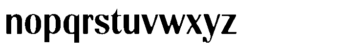 Molgrine Soft Contrast Md Sm Condensed Font LOWERCASE