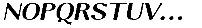Molgrine Soft Contrast Md Sm Ex Italic Font UPPERCASE