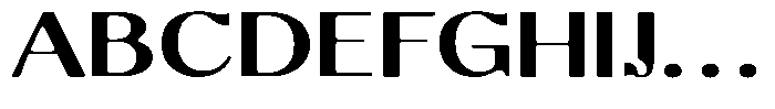 Molgrine Soft Contrast Medium Exp Font UPPERCASE