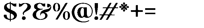 Molgrine Soft Contrast Medium Font OTHER CHARS