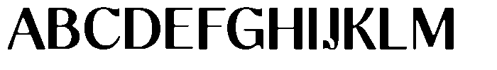 Molgrine Soft Contrast Medium Font UPPERCASE