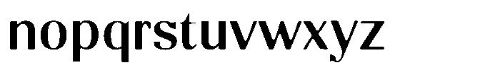 Molgrine Soft Contrast Regular Font LOWERCASE
