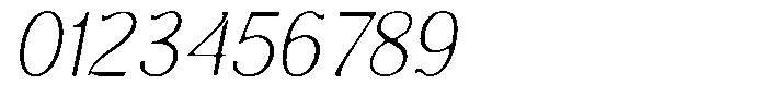 Molgrine Soft Contrast Th Sm Condensed Italic Font OTHER CHARS